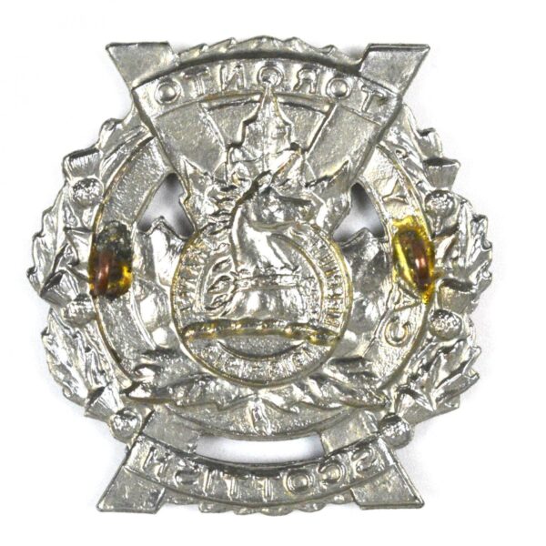 Toronto Scottish Glengarry Badge, Restrike - Image 2