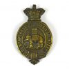 Dumbartonshire Rifle Volunteers Glengarry Badge, Queen Victoria Crown, Restrike