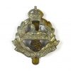 East Lancashire Regiment Bimetal Cap Badge, King's Crown, Original