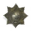Coldstream Guards Volunteers Cap Badge, White Metal Restrike