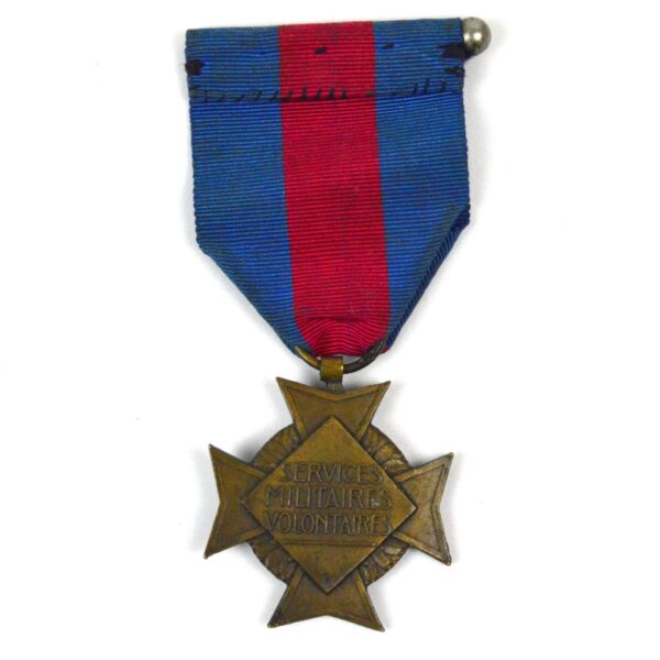 French Medal for Voluntary Military Service, Bronze Class - Image 2