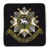 Bedfordshire and Hertfordshire Regiment Embroidered Blazer Badge