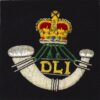 Devonshire Light Infantry Embroidered Blazer Badge