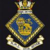 HMS Royal Arthur Embroidered Blazer Badge