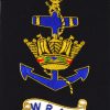 Women's Royal Navy Service (WRNS) Embroidered Blazer Badge