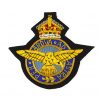 Royal Air Force Embroidered Blazer Badge, King's Crown