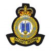 Royal Air Force Fighter Command Embroidered Blazer Badge, Queen's Crown