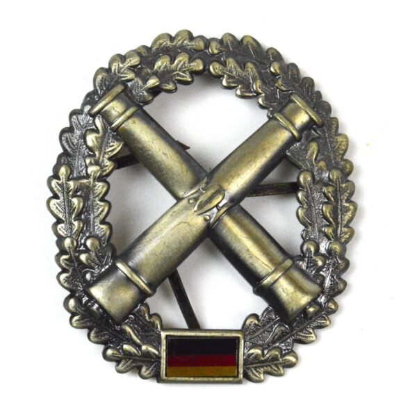 German Bundeswehr Artillerietruppe (Artillery) Cap Badge