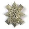 Highland Cyclist Battalion, Territorial Force King's Crown Glengarry Badge, White Metal Restrike