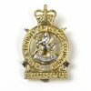 Kent and County of London Yeomanry Anodised Cap Badge, Queen's Crown