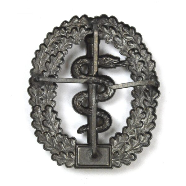 German Bundeswehr Sanitätstruppe (Medical Corps) Cap Badge - Image 2