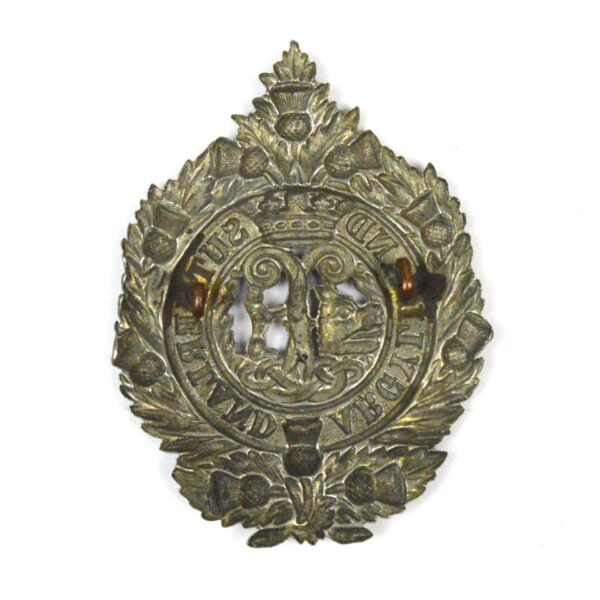 Argyll and Sutherland Highlanders Glengarry Badge, White Metal Restrike - Image 2