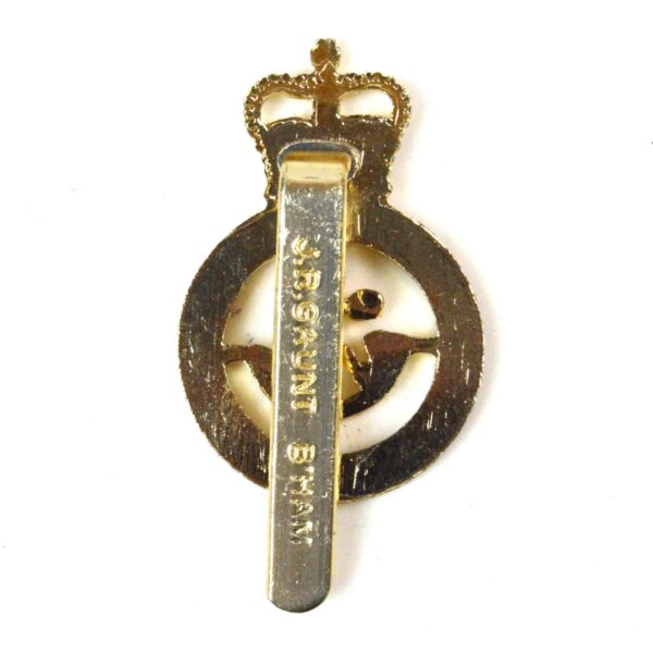 Sherwood Rangers Yeomanry Anodised Cap Badge, ERII - Image 2