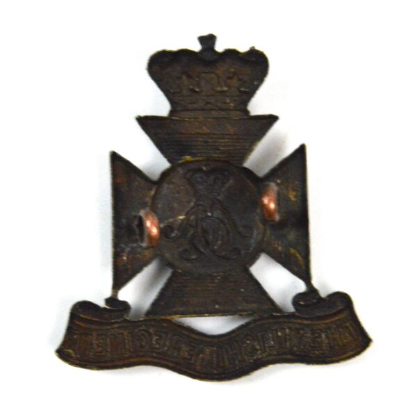 4th Battalion, Wiltshire Regiment Cap Badge, Original - Image 2