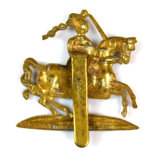 Fife and Forfar Yeomanry Gilding Metal Cap Badge - Image 2