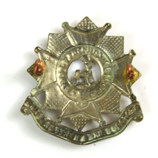 Bedfordshire and Hertfordshire Regiment Cap Badge, Restrike - Image 2