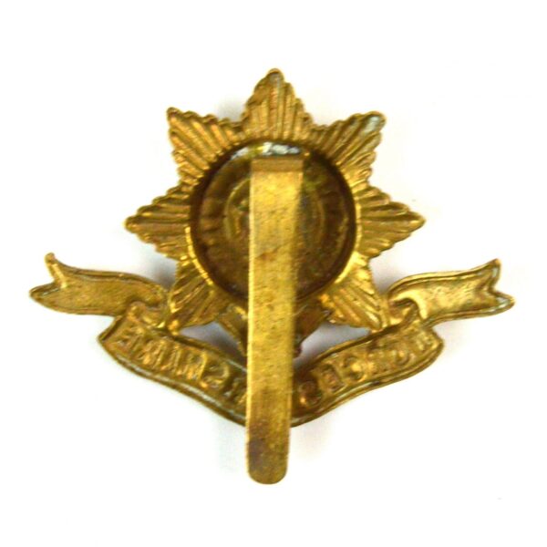 Worcestershire Regiment (1898-1924 Pattern) Cap Badge, Restrike - Image 2