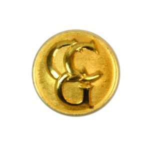 Control Commission Germany Gilt Button - 17mm