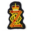 13th/18th Royal Hussars Embroidered Blazer Badge