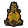 Royal Marines King's Crown Embroidered Blazer Badge