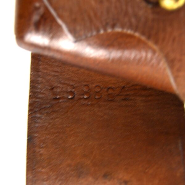 British WWI 1903 Pattern Mk. II Bandolier, Dated 1915 - Image 2