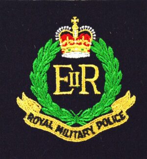 Royal Military Police Embroidered Blazer Badge, ERII