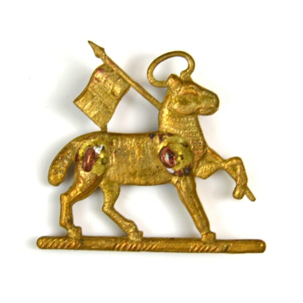 Queen's Royal Regiment (West Surrey) (1924-59 Pattern) Cap Badge, Restrike - Image 2