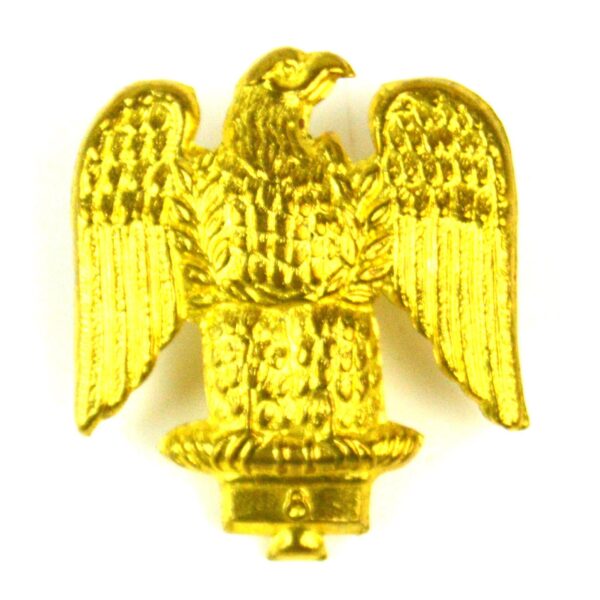 Royal Irish Fusiliers Sleeve Badge, Gilding Metal Restrike