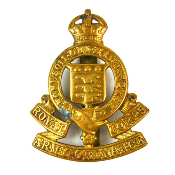 Royal Army Ordnance Corps (RAOC) Cap Badge, Original