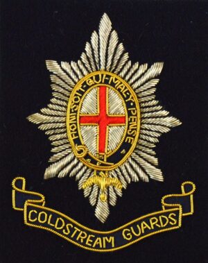 Coldstream Guards Embroidered Blazer Badge