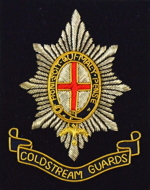 Coldstream Guards Embroidered Blazer Badge