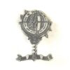 No.1 Demolition Squadron (Popski's Private Army) Cap Badge, White Metal Restrike