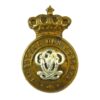 7th Queen's Own Hussars Collar Badge, Albert's Crown Original