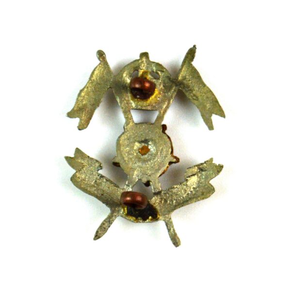 1st Horse (Skinner's Horse) King's Crown Cast Collar Badge - Image 2