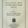 Soldiers Died in The Great War 1914-19: The Prince of Wales's Leinster Regiment (Royal Canadians)