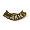 Welch Regiment Brass Shoulder Title