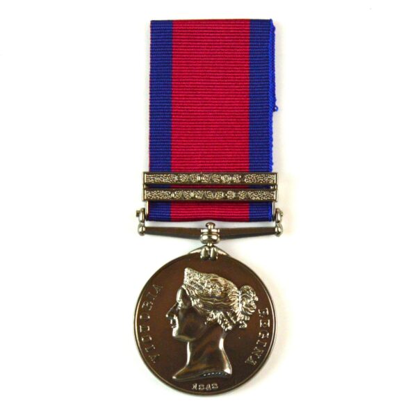 Military General Service 1793-1814 Replacement Medal with Talavera and Badajoz Clasps