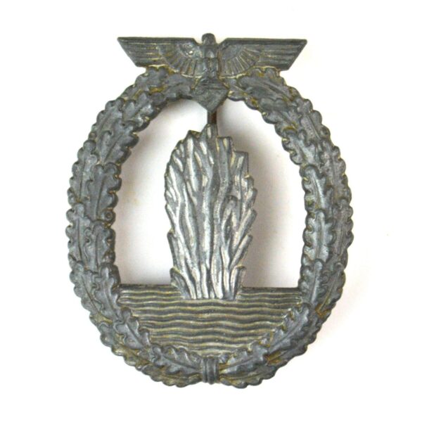 Original German Third Reich Minesweepers Badge