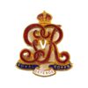 Royal Defence Corps Enamel Sweetheart Brooch