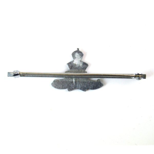 Royal Artillery Enamel Sweetheart Brooch - Image 2