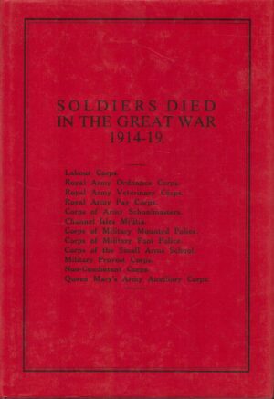 Soldiers Died in the Great War (Pt. 80)