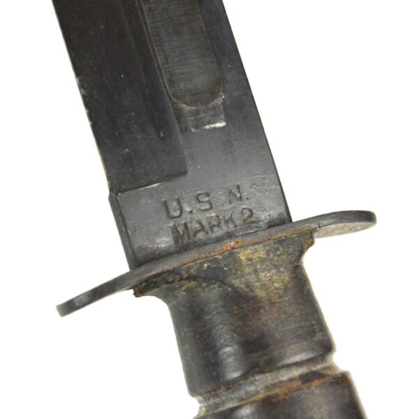 Post-War US Navy M2 KA-BAR Combat Knife - Image 5