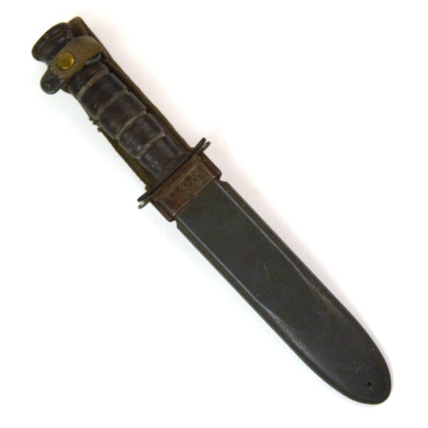 Post-War US Navy M2 KA-BAR Combat Knife - Image 6
