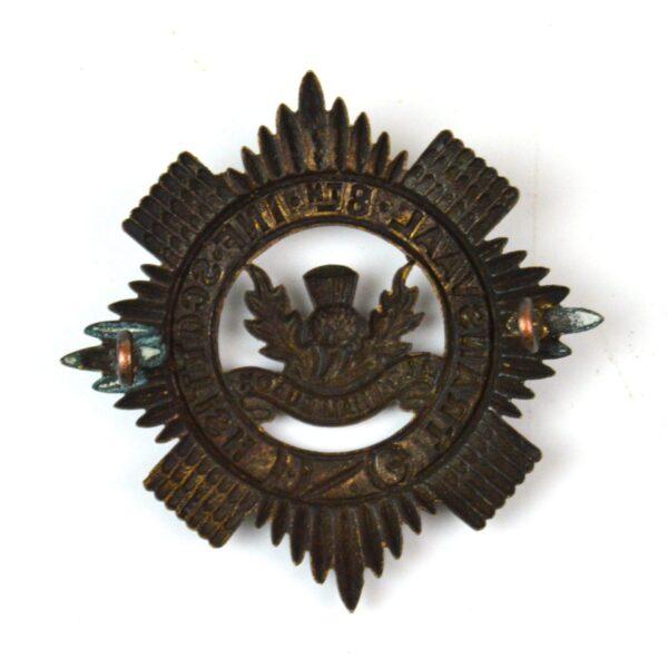Transvaal 8th Scottish Bronzed Glengarry Badge - Image 2