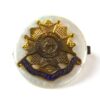 Bedfordshire and Hertfordshire Enamel Sweetheart Brooch