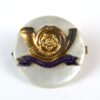 King's Own Yorkshire Light Infantry Enamel Sweetheart Brooch