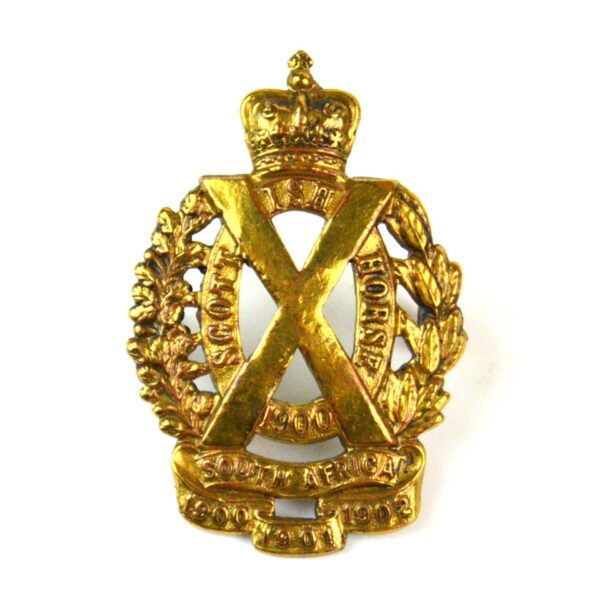 Original Scottish Horse Regiment Cap Badge