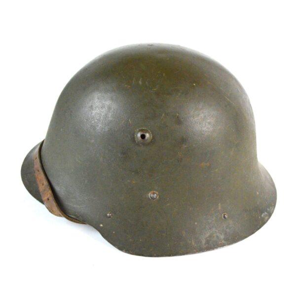 Bulgarian WWII M36 Pattern Steel Combat Helmet - Image 5