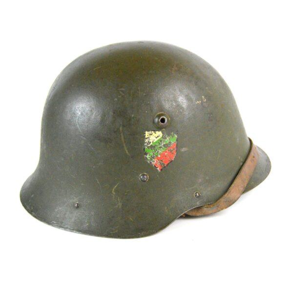 Bulgarian WWII M36 Pattern Steel Combat Helmet - Image 3