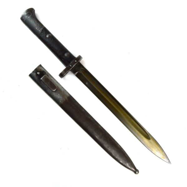 Czechoslovakian Mauser Vz 23 Bayonet in Scabbard